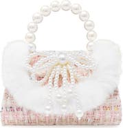 Puttisu Handbag - Pearl Ribbon