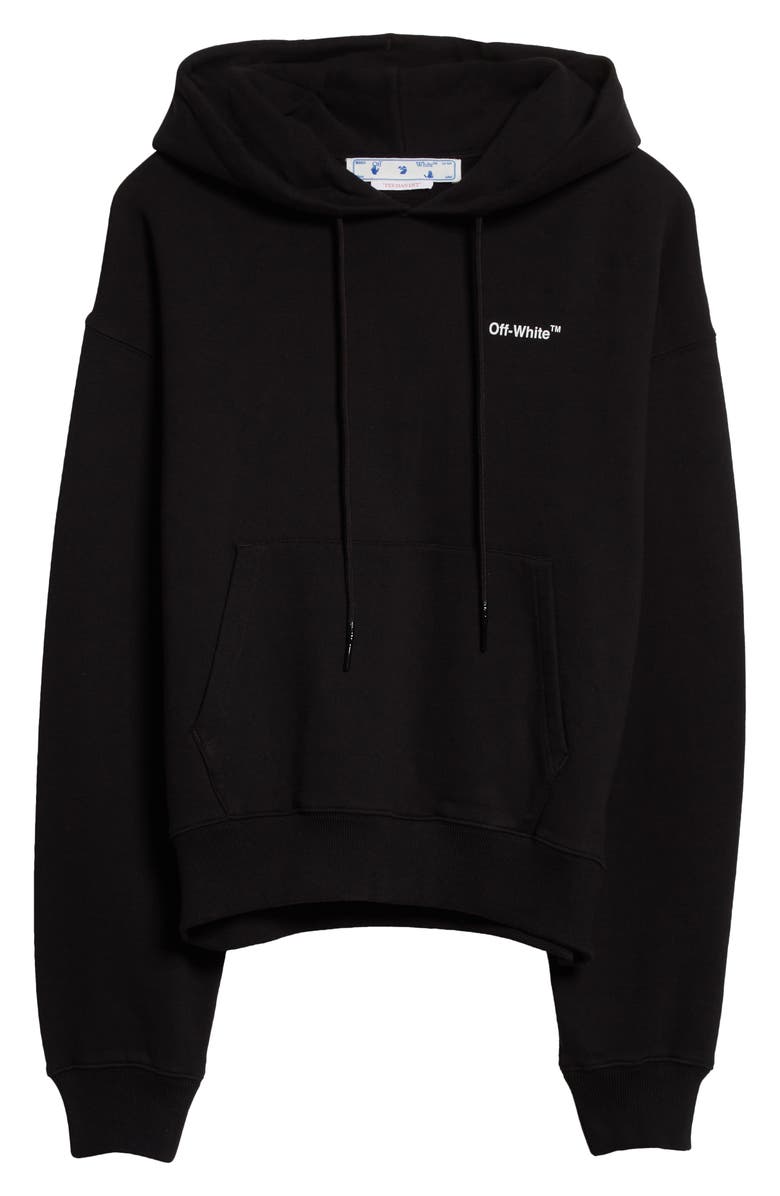 Off-White Caravaggio Arrows Pullover Hoodie, Alternate, color, 