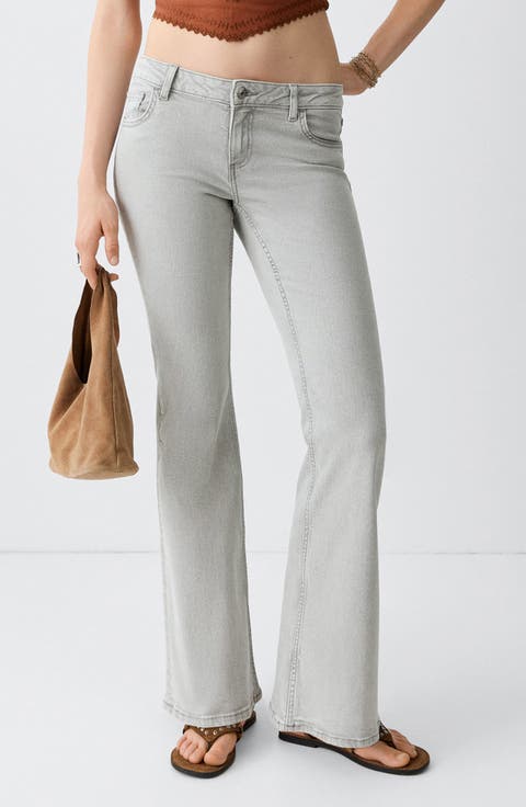 Low Waist Flare Jeans