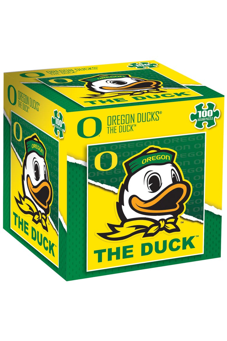 Oregon Ducks Mascot 100 Piece Puzzle, Main, color, Multicolor