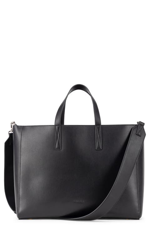 Haven Faux Leather 15-Inch Laptop Tote