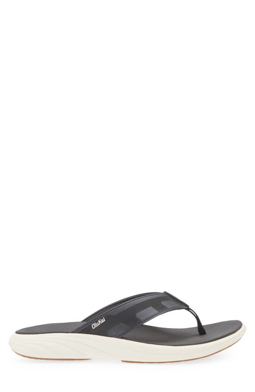 Olukai Malana Flip Flop In Black