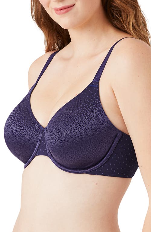 Wacoal Back Appeal Smoothing Underwire Bra In Purple