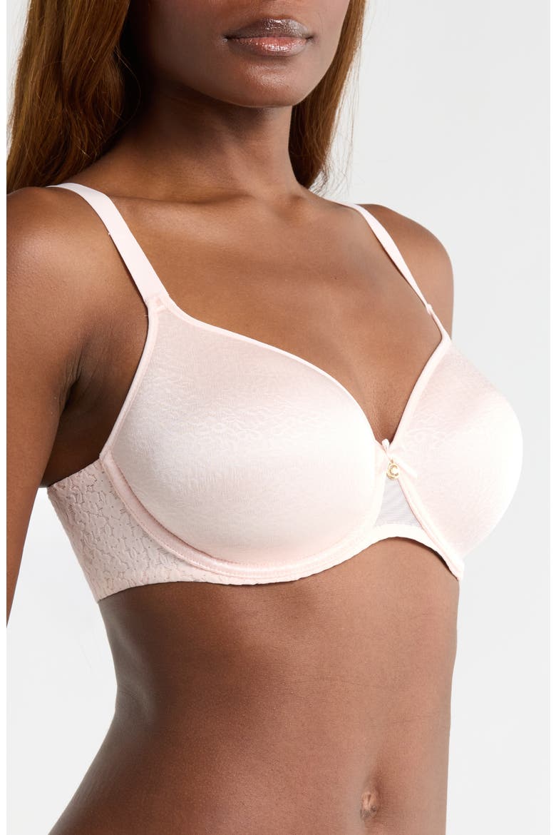 Norah Comfort Spacer Minimizer T-Shirt Bra, Alternate, color, BLUSHING PINK