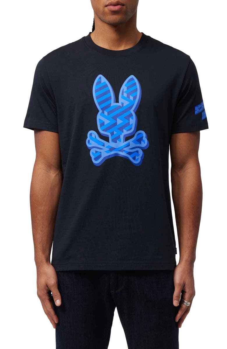 Psycho Bunny Pisani Graphic Tee, Main, color,