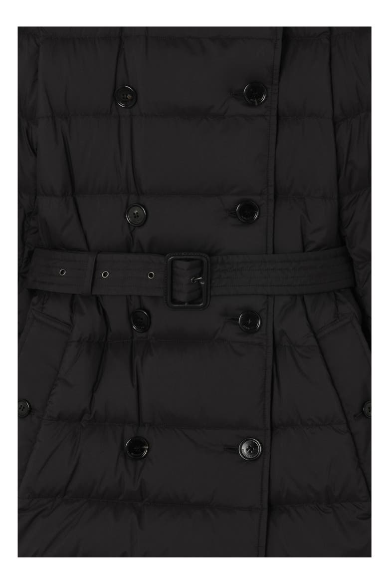 Short Nylon Audley Puffer Coat, Alternate, color, Black