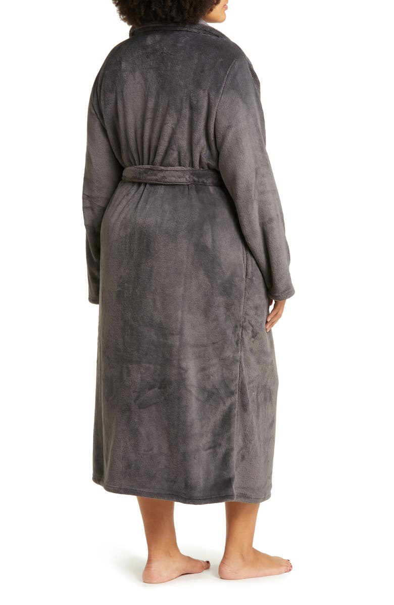 Nordstrom Plush Notch Collar Robe, Alternate, color, 