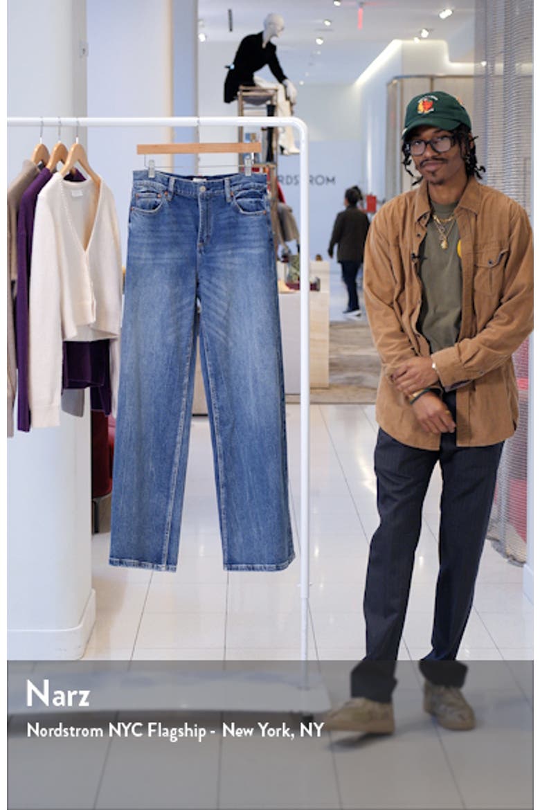 Trish Mid Waist Baggy Jeans video