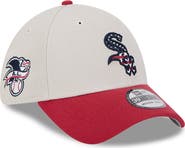 New Era Men's New Era  Khaki/Red Chicago White Sox 2024 Fourth of July 39THIRTY Flex Hat