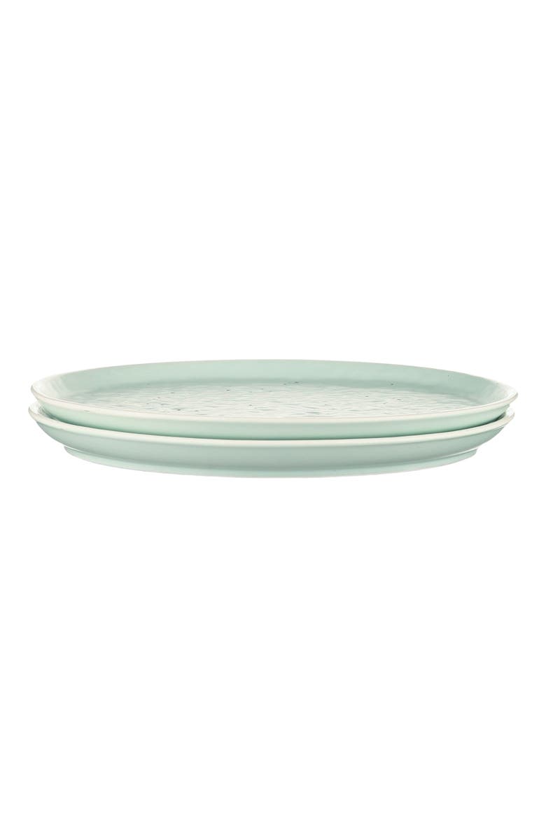 Stone Lain Elena Stoneware 4-Piece Salad Plate Set, Alternate, color, Mint