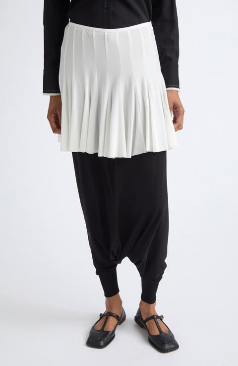 Lumiere Layered Pleated Pants