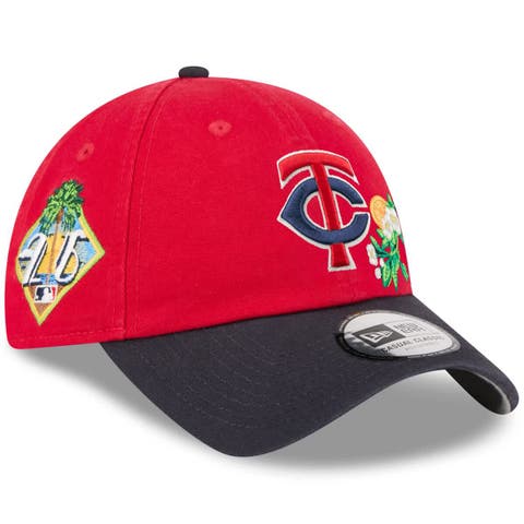 Men's New Era  Navy/Red Minnesota Twins 2026 Spring Training Casual Classic Adjustable Hat