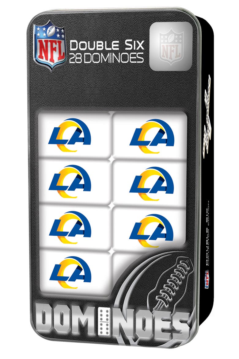 Los Angeles Rams Dominoes, Main, color, Multicolor