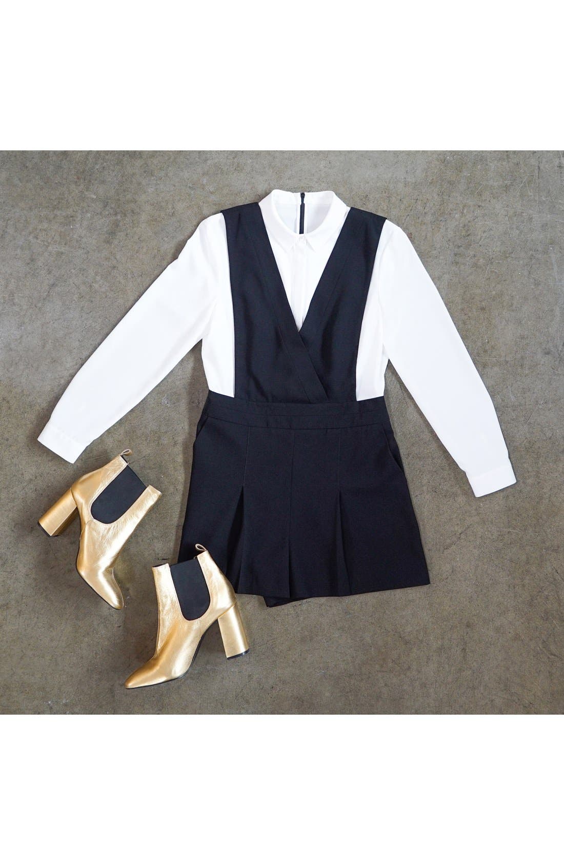 Topshop 'Maria' Chelsea Block Heel Boot, Alternate, color, 