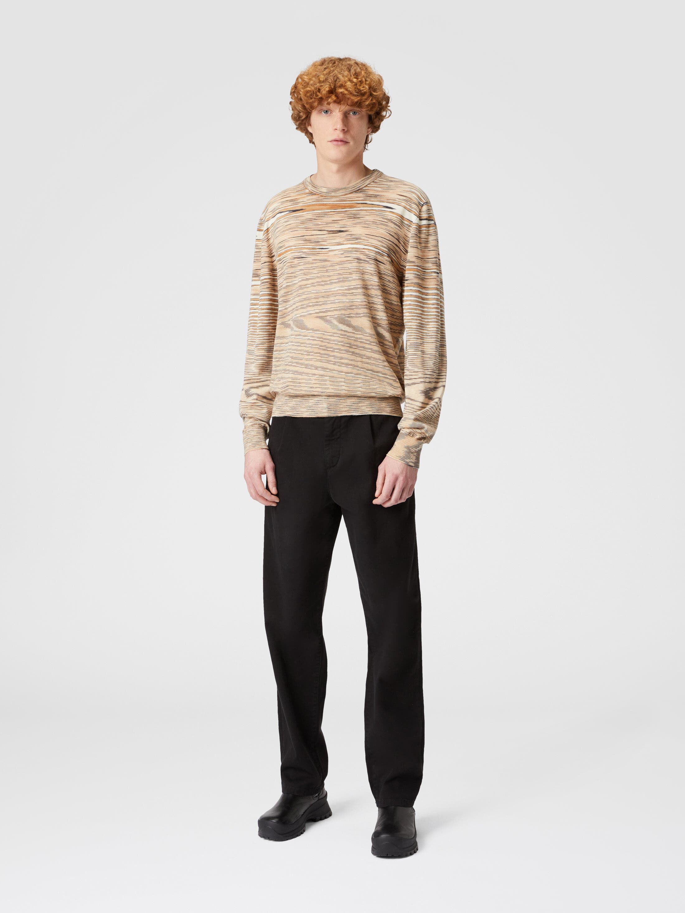 Slub Crew-neck Pullover - image 4
