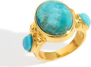 YS GEMS Mohave Turquoise Ring