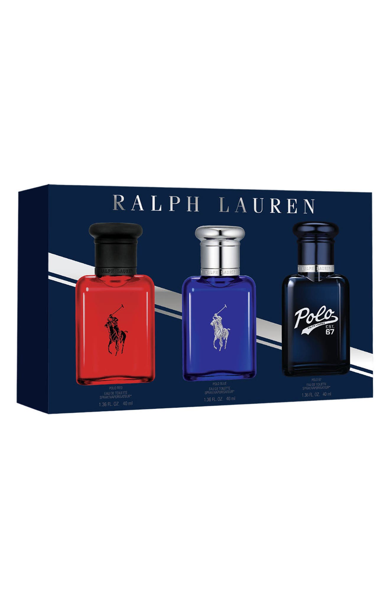 Ralph Lauren World of Polo Men's 3-Piece Eau de Toilette Set