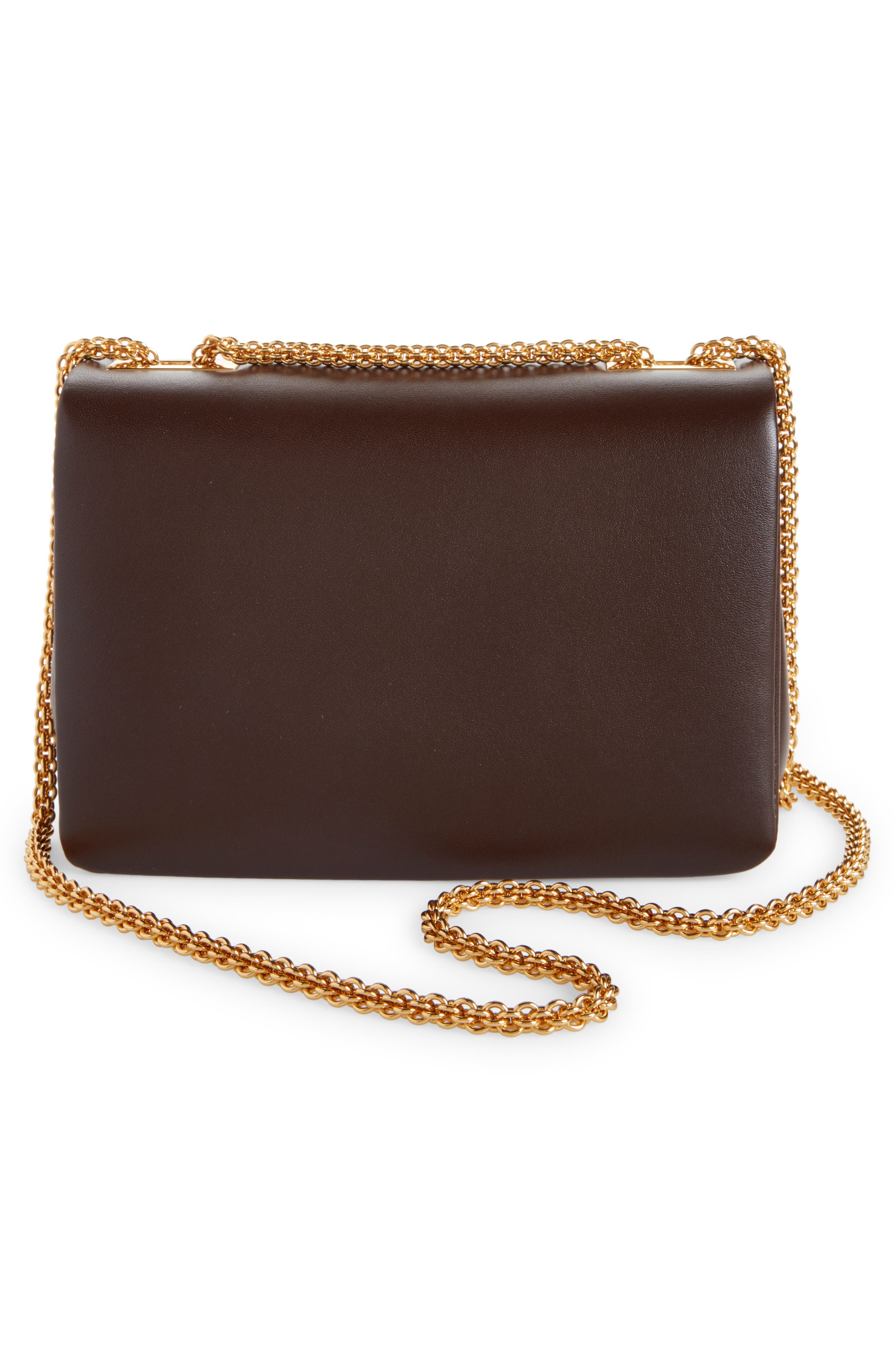 Valentino Garavani Small One Stud Leather Shoulder Bag, Alternate, color, 