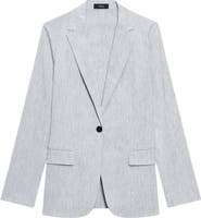Theory Staple Linen Blend Blazer