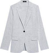 Theory Staple Linen Blend Blazer