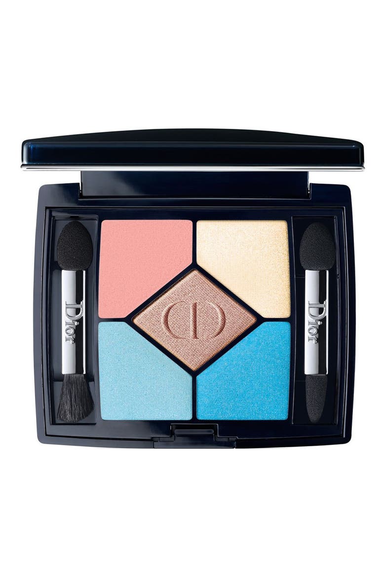 '5 Couleurs - Polka Dots' Eyeshadow Palette (Limited Edition), Main, color, 366 BAIN DE MER