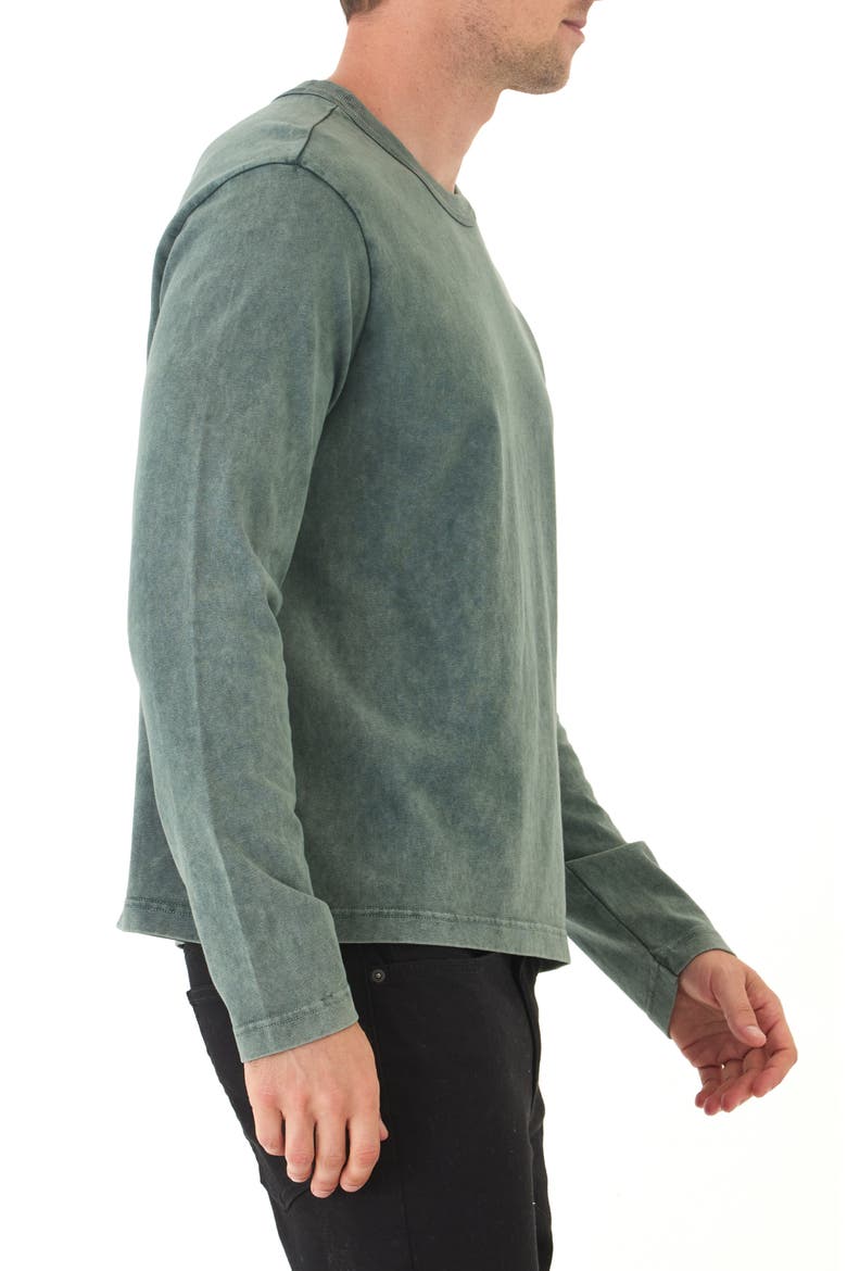 John Mineral Wash Heavyweight Long Sleeve T-Shirt, Alternate, color, SERRANO