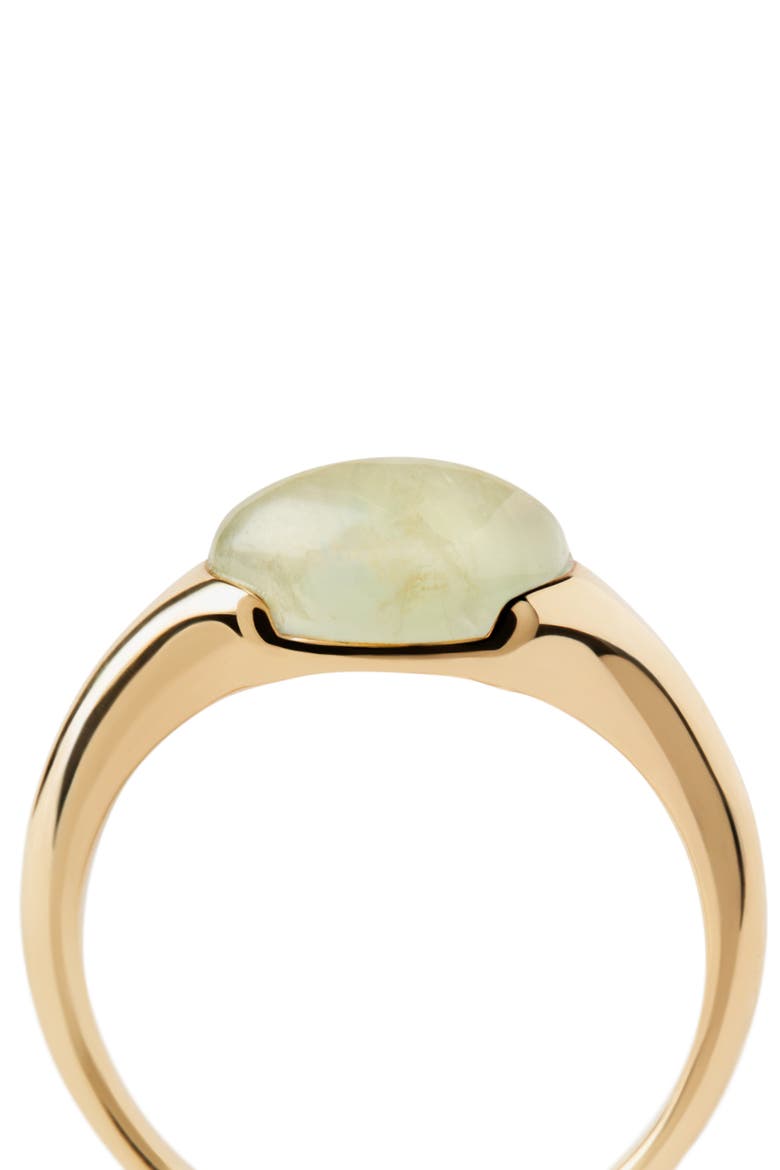Bay Ring, Alternate, color, Prehnite