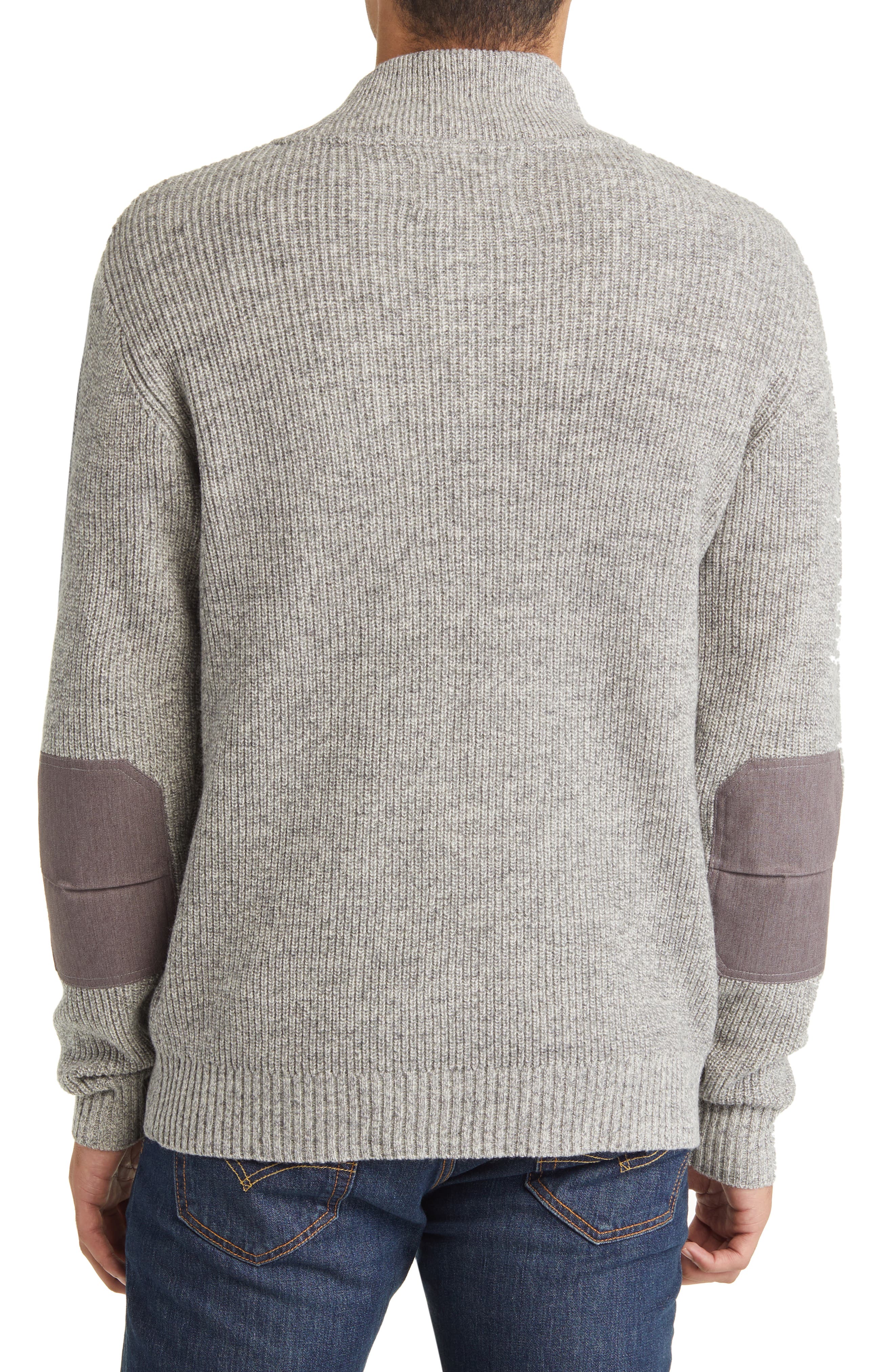 Wool Blend Military Henley Sweater - image 2