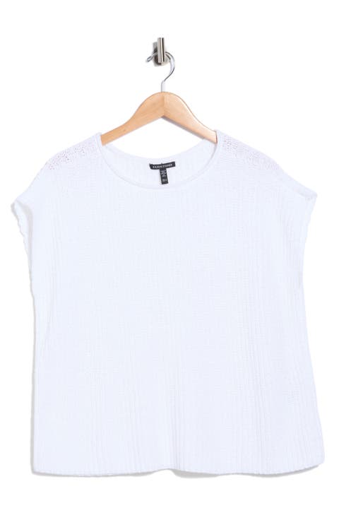 Organic Cotton Ballet Neck Sweater