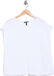 Eileen Fisher Organic Cotton Ballet Neck Sweater