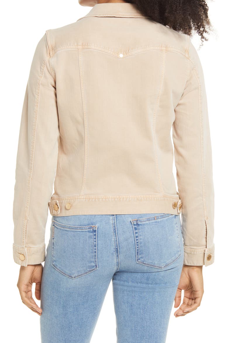 Liverpool Denim Trucker Jacket, Alternate, color, PANAMA TAN