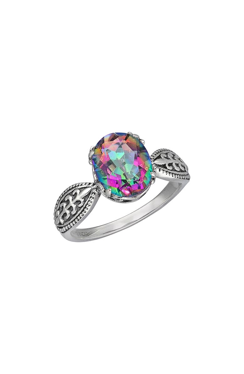 YS GEMS Mystic Artisan Ring, Main, color, Silver