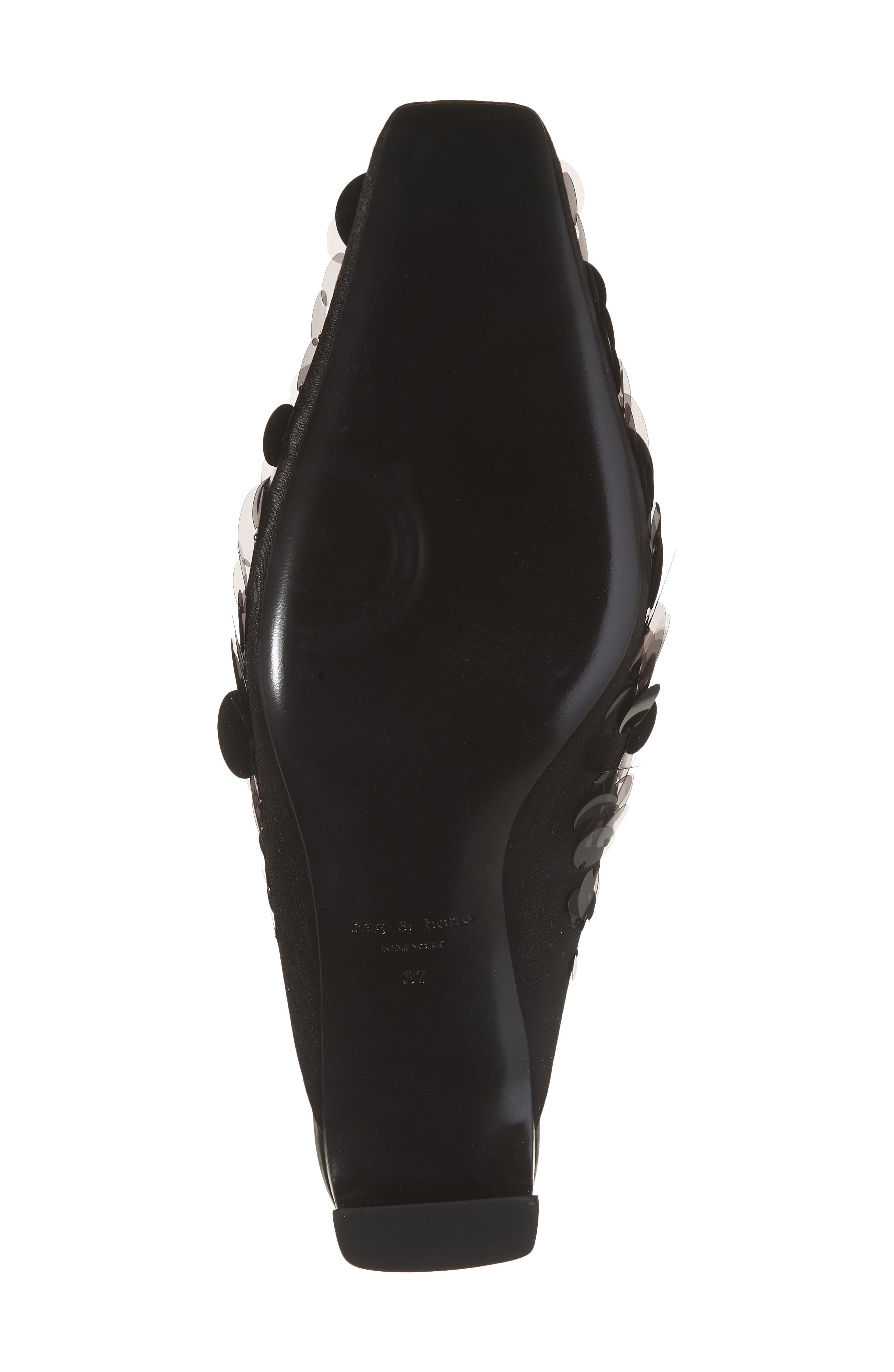 Kai Heeled Mule, Alternate, color, BLACK SQ