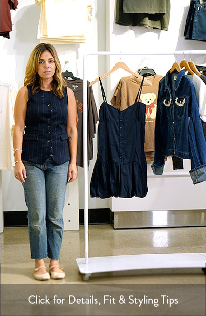 Juun Puffball Cotton Poplin Minidress, sales video thumbnail