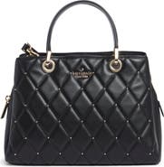 Kate Spade New York Carey Quilted Studded Medium Leather Satchel