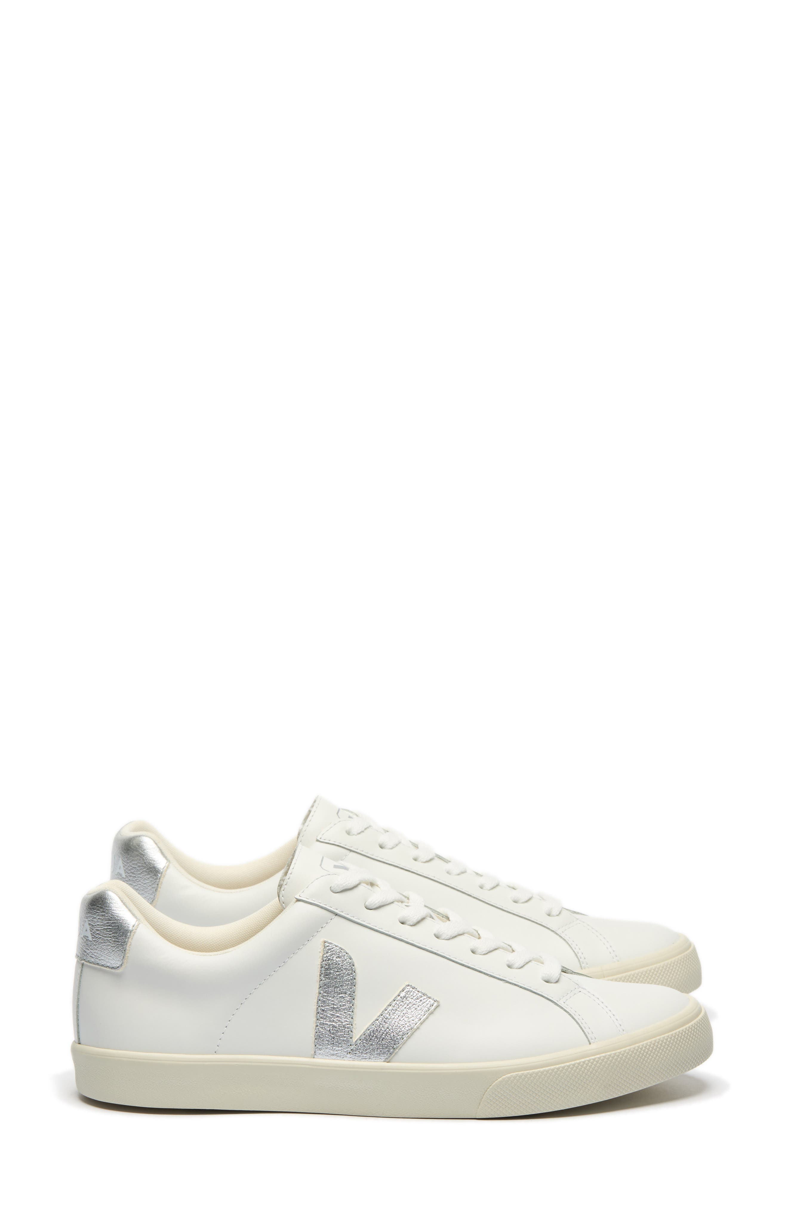 Esplar Sneaker, Alternate, color, EXTRA WHITE SILVER