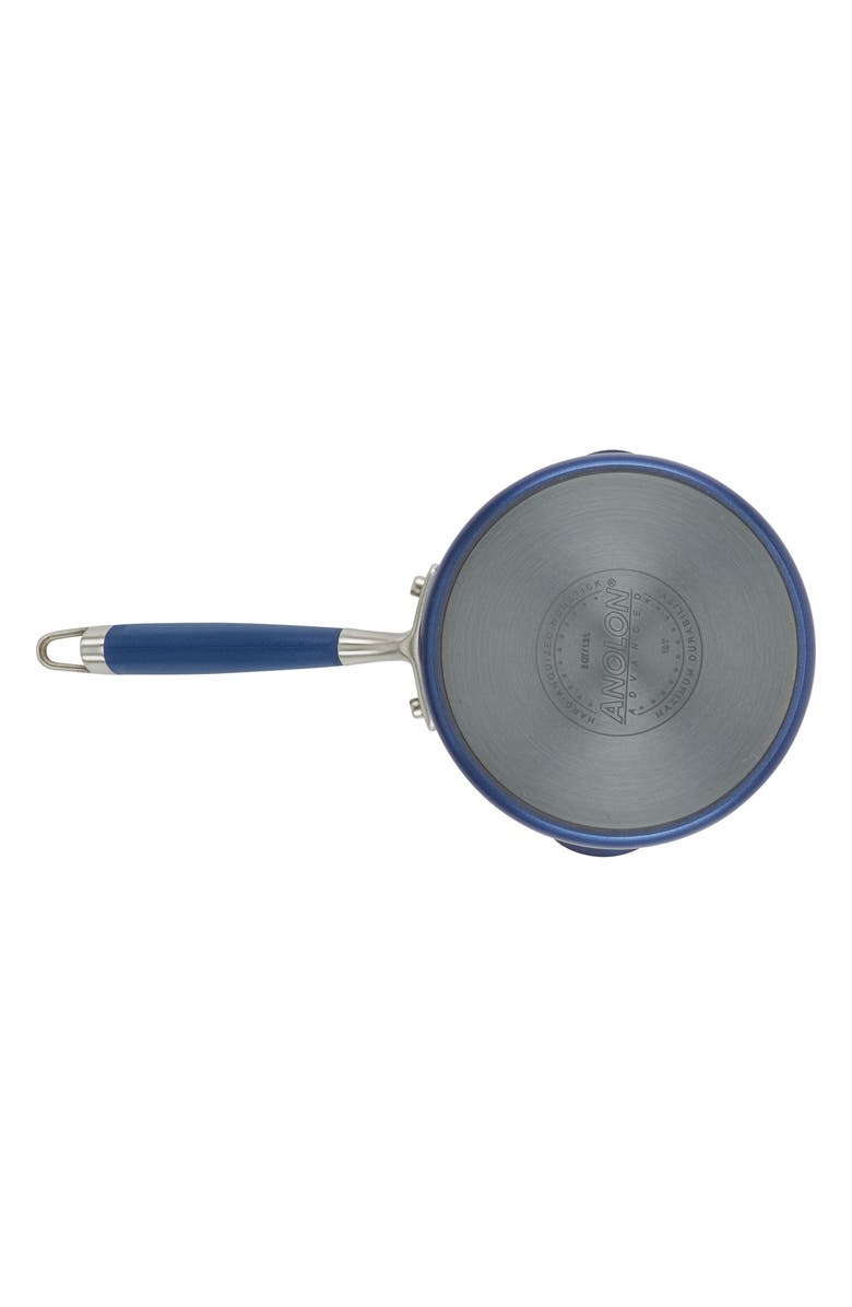 ANOLON 2-Quart Straining Saucepan, Alternate, color, 