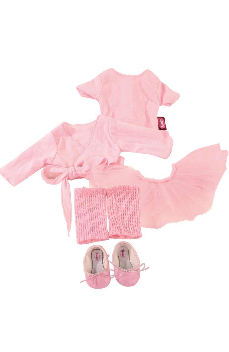 Gotz 7 Piece Ballerina Dress Set for 18 inch & 19.5" Dolls, Main, color, 