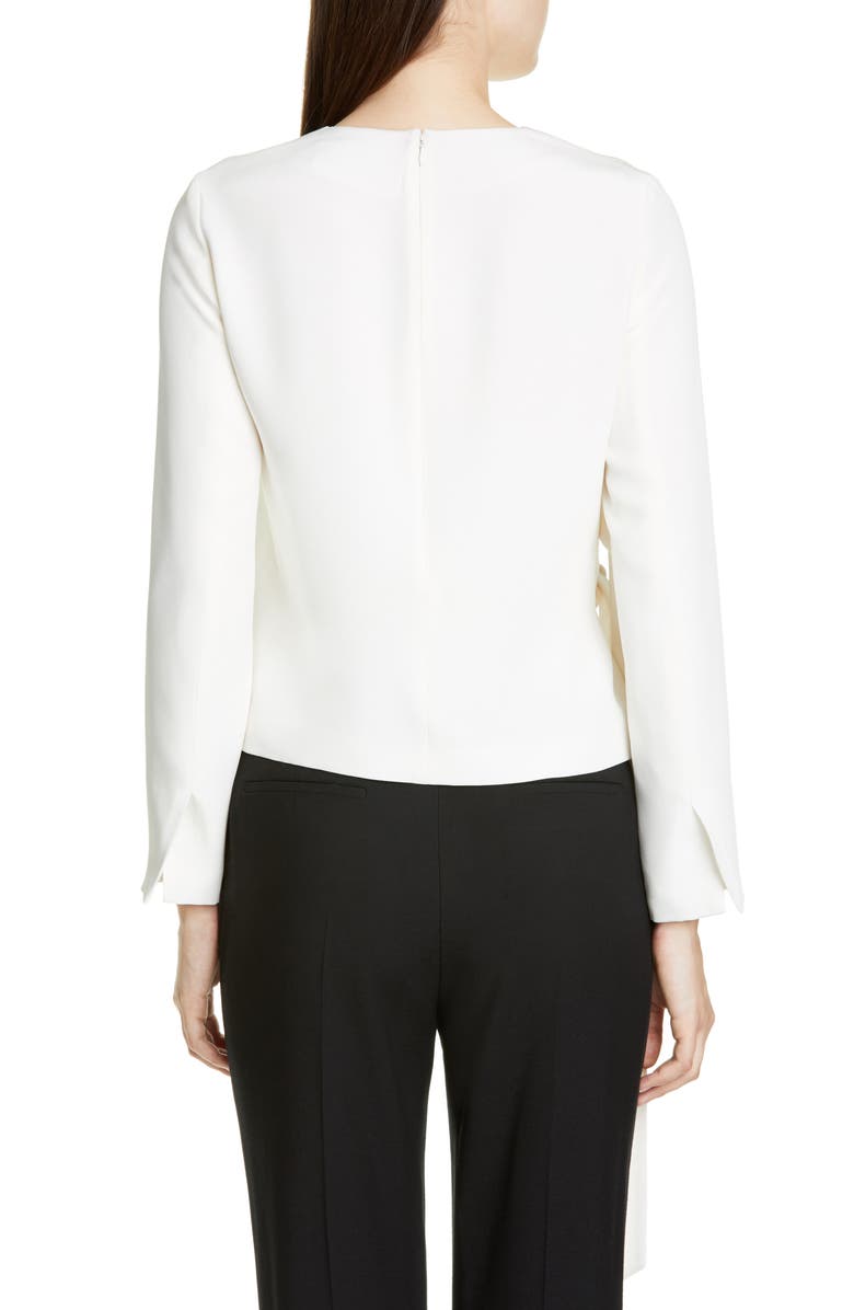 PARTOW Marquis Silk Faux Wrap Top, Alternate, color, 