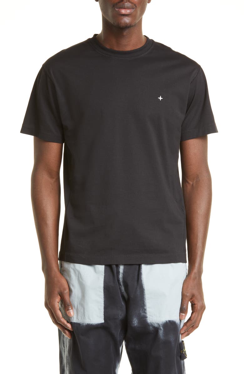 Stone Island Embroidered Logo T-Shirt, Main, color,