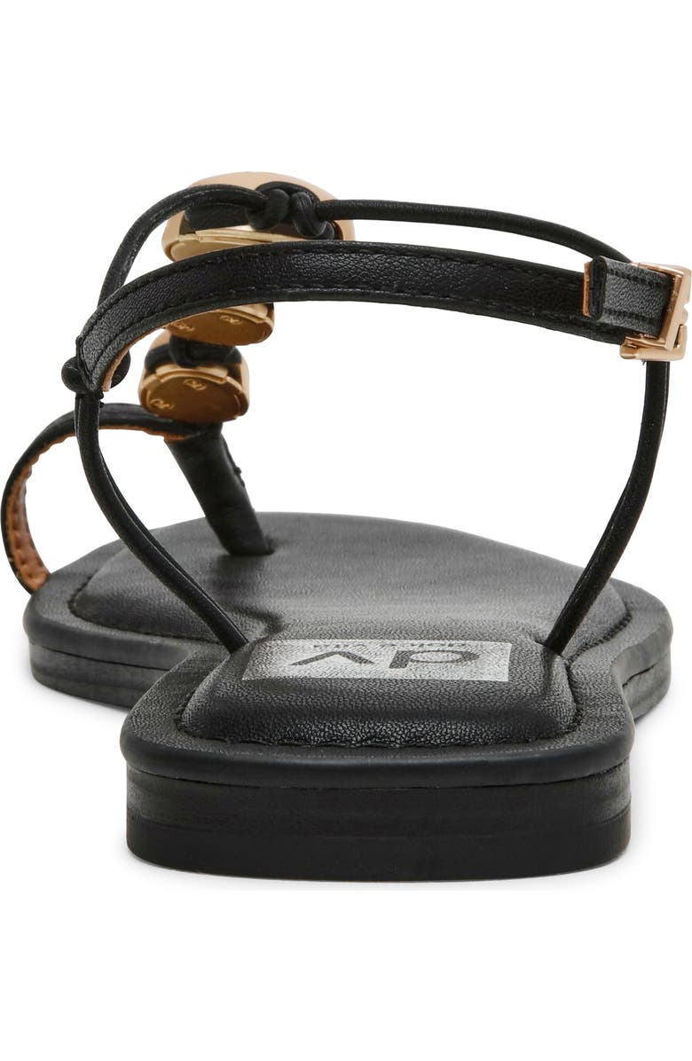 DV by Dolce Vita Jazi Toe Loop Sandal, Alternate, color, Black