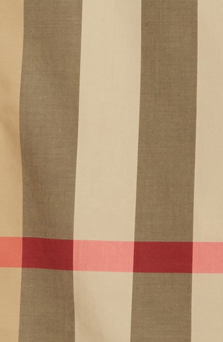 Burberry Somerton Check Button-Up Shirt, Alternate, color, 