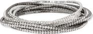 Nordstrom Set of 10 Crystal Stretch Bracelets