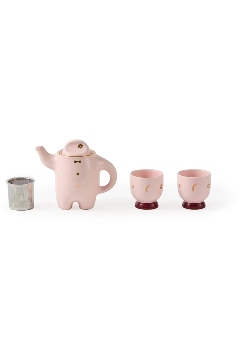 WEKUKU Brew Buddy Teapot, Main, color, Pink