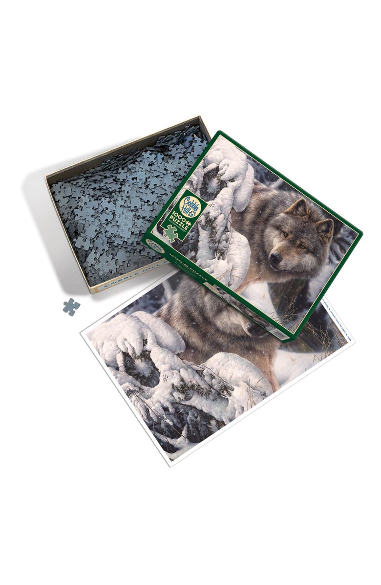 Cobble Hill 1000 Piece Puzzle Master Of The North Reference Poster Included, Alternate, color, Multicolored