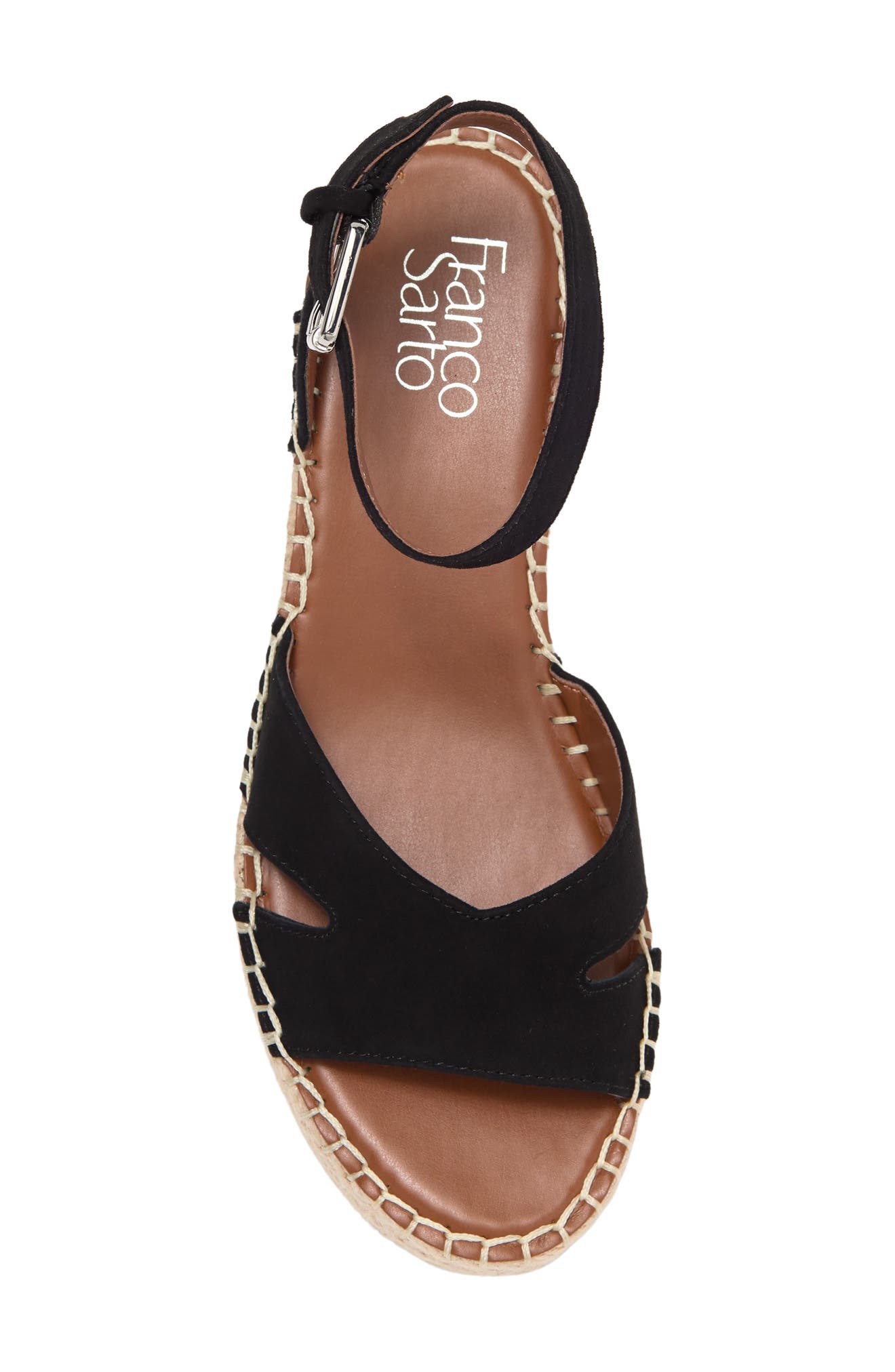 Franco Sarto Pellia Espadrille Wedge Sandal, Alternate, color, 