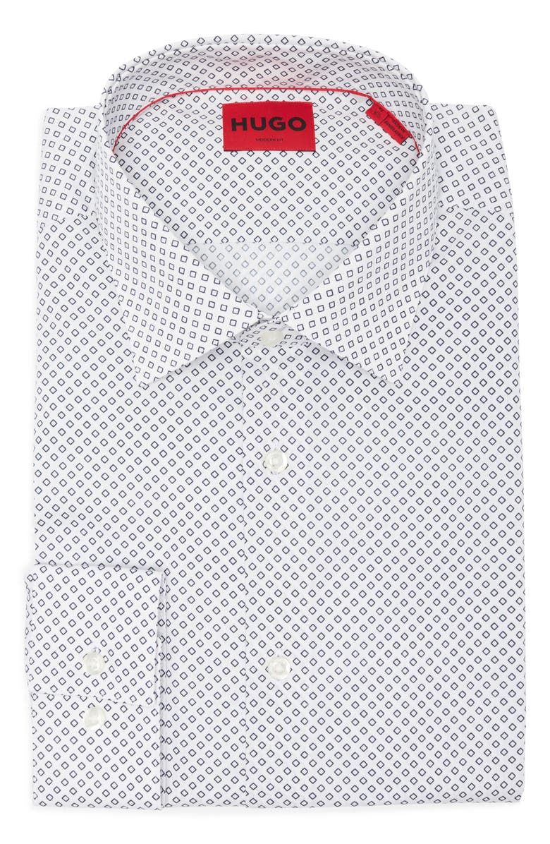 HUGO Valerio Regular Fit Cotton Dress Shirt, Main, color,