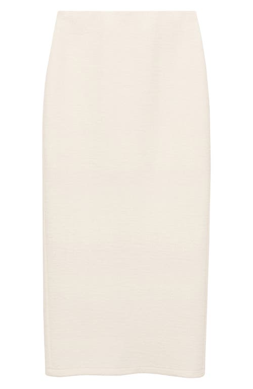 MANGO MANGO LONCE WOOL BLEND MAXI SKIRT