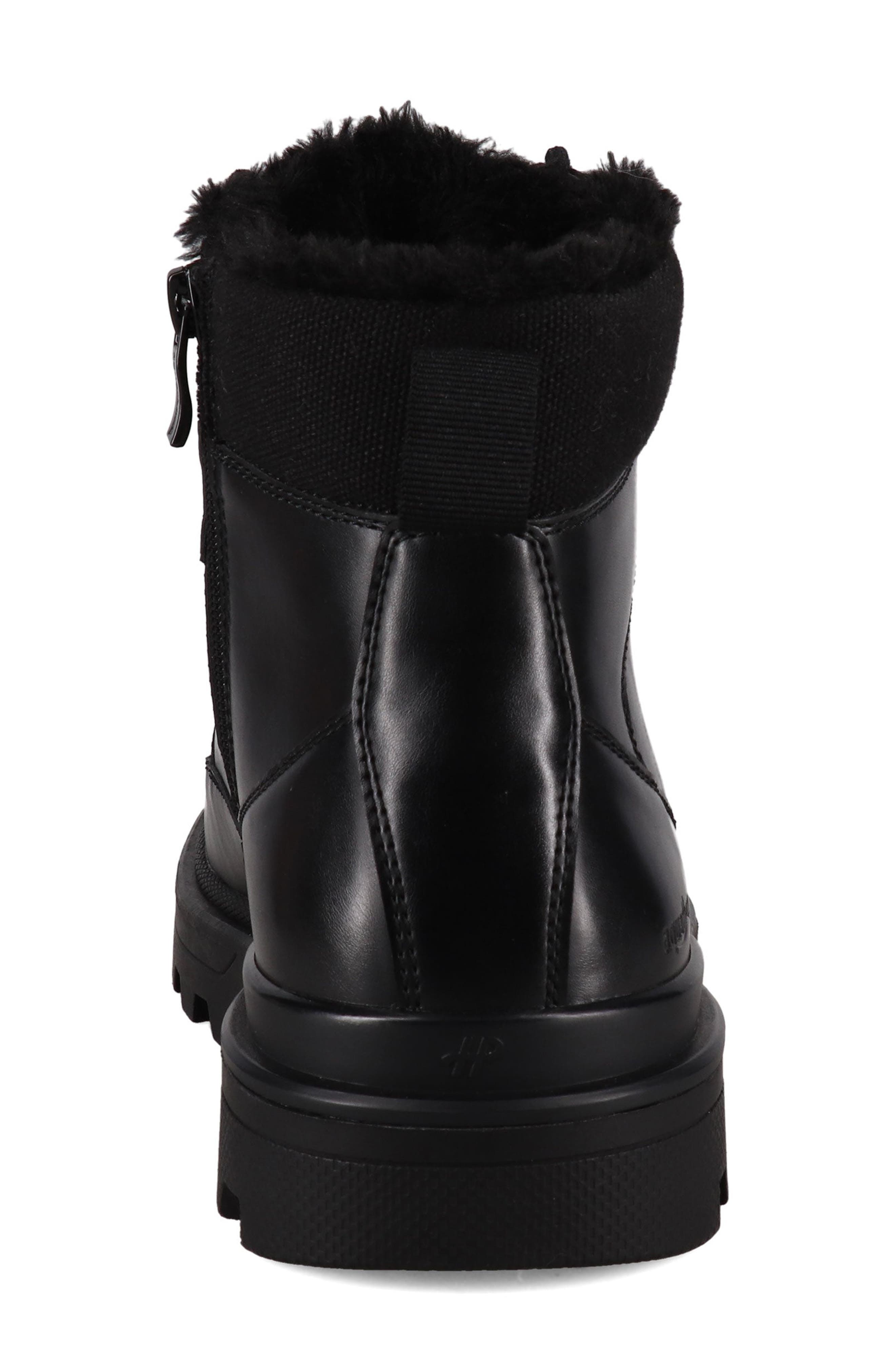 AQUATHERM BY SANTANA CANADA Skyway Waterproof Faux Fur Lined Boot, Alternate, color, Black