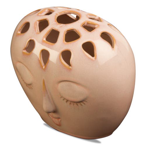 Tag Dreamer Blush Ceramic Bud Vase Decorative Home Accent In Pink